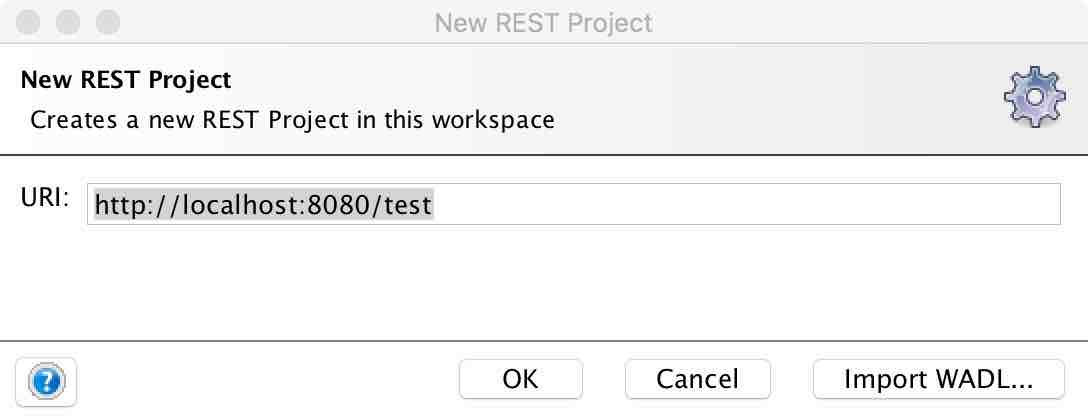 Create Rest project