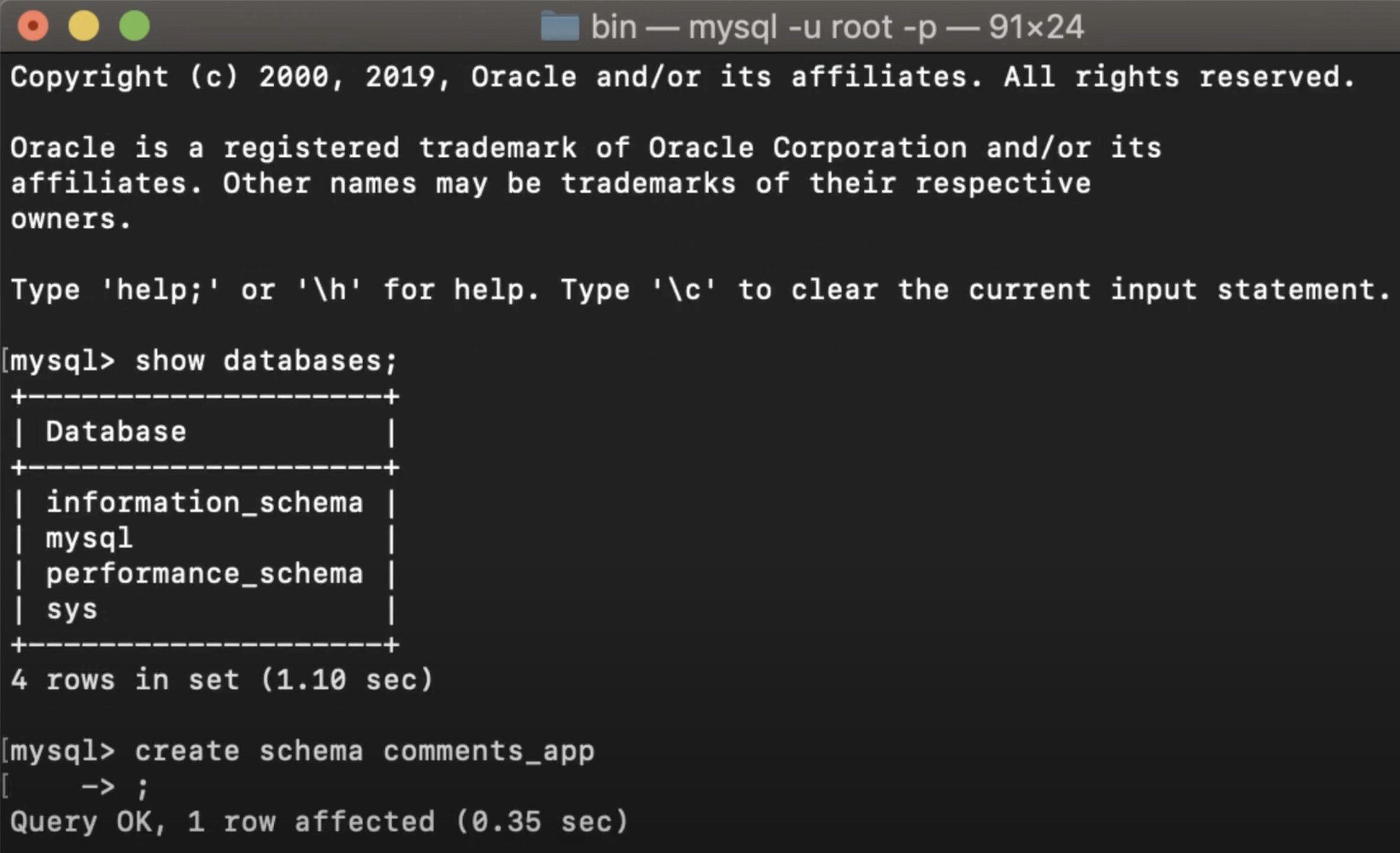 Embedded mysql spring clearance boot