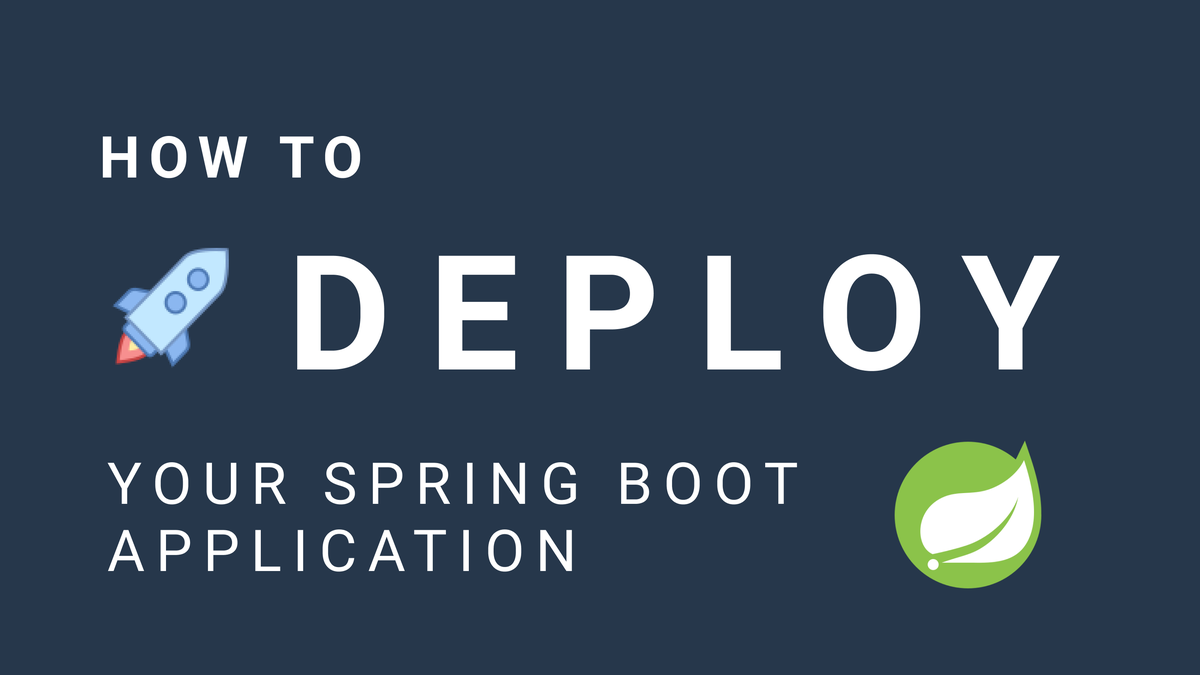'Video thumbnail for Deploy A Spring Boot Application'